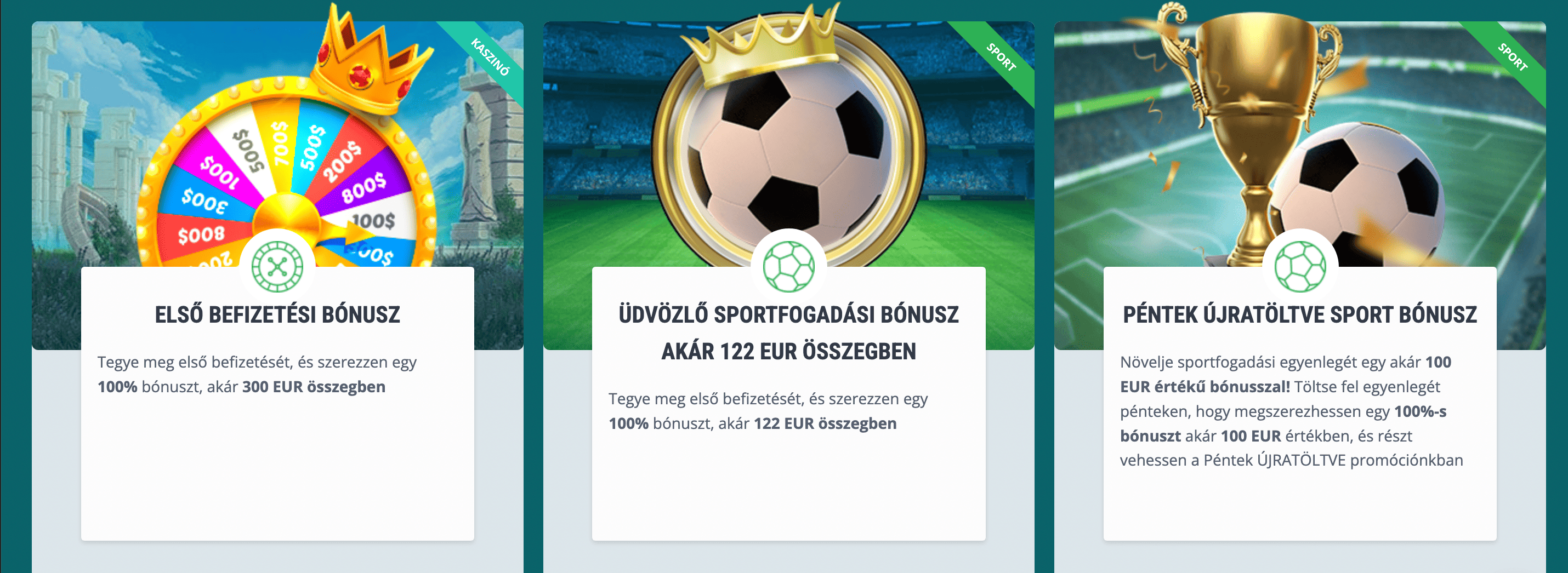 22Bet üdvözlő bónusz